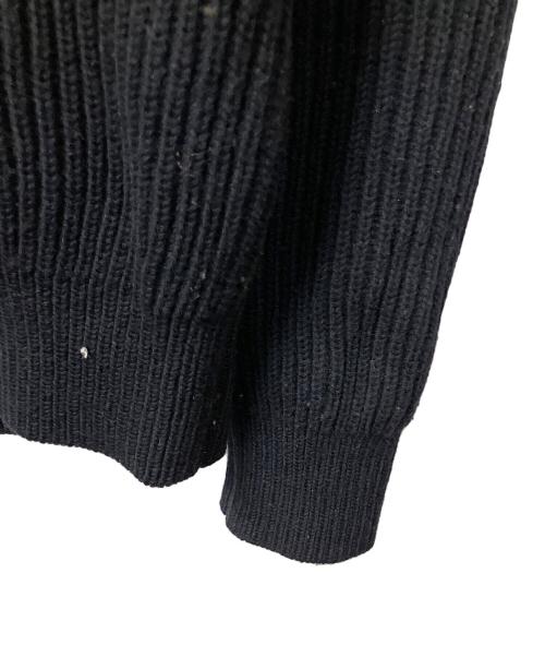 AURALEE（オーラリー）AURALEE (オーラリー) ウールカシミヤ混厚手ニット ブラック サイズ:１の古着・服飾アイテム