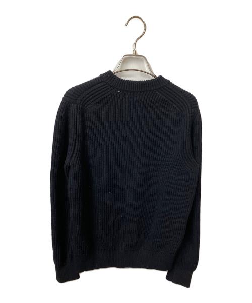 AURALEE（オーラリー）AURALEE (オーラリー) ウールカシミヤ混厚手ニット ブラック サイズ:１の古着・服飾アイテム