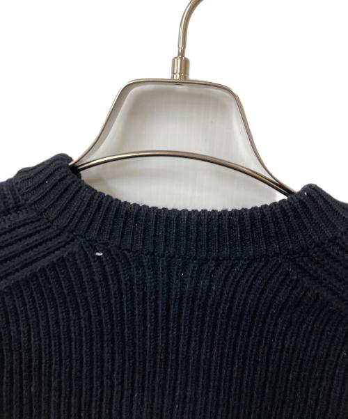 AURALEE（オーラリー）AURALEE (オーラリー) ウールカシミヤ混厚手ニット ブラック サイズ:１の古着・服飾アイテム