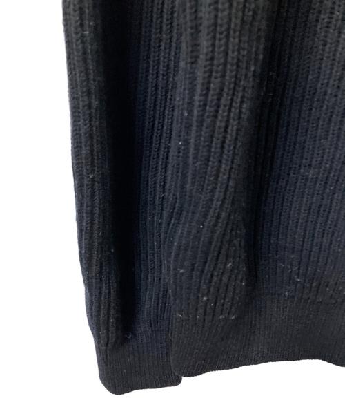 AURALEE（オーラリー）AURALEE (オーラリー) ウールカシミヤ混厚手ニット ブラック サイズ:１の古着・服飾アイテム