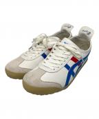 Onitsuka Tigerオニツカタイガー）の古着「MEXICO ホワイト×ブル―」｜ホワイト×ブルー