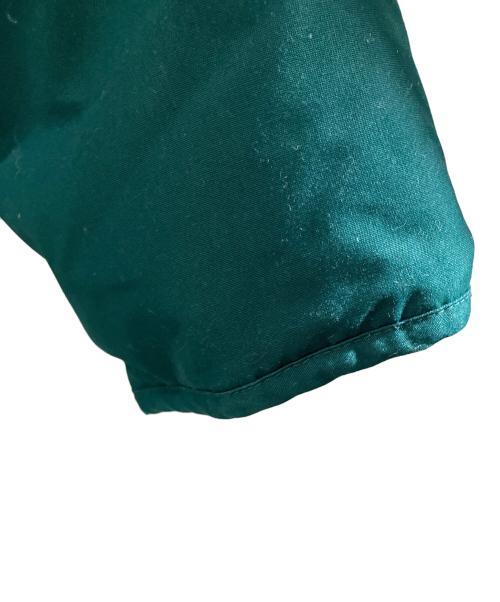 Eddie Bauer（エディーバウアー）Eddie Bauer (エディーバウアー) RIDGE LINE GORE-TEX DOWN JACKET グリーン×ネイビー サイズ:Lの古着・服飾アイテム