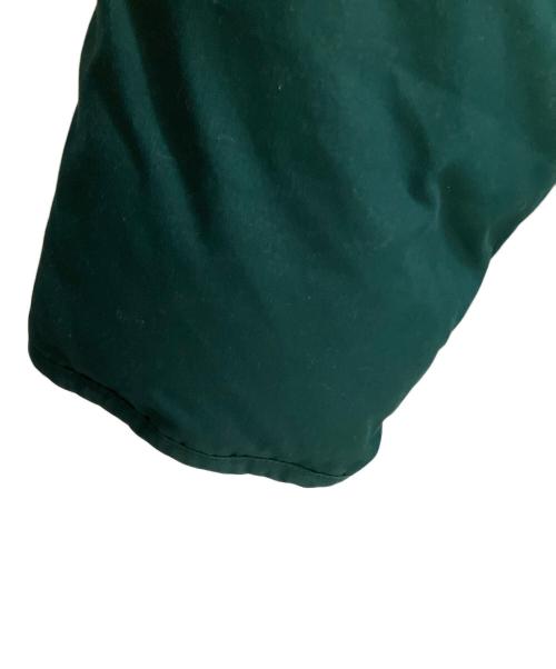 Eddie Bauer（エディーバウアー）Eddie Bauer (エディーバウアー) RIDGE LINE GORE-TEX DOWN JACKET グリーン×ネイビー サイズ:Lの古着・服飾アイテム