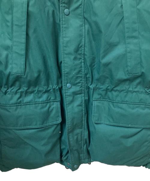Eddie Bauer（エディーバウアー）Eddie Bauer (エディーバウアー) RIDGE LINE GORE-TEX DOWN JACKET グリーン×ネイビー サイズ:Lの古着・服飾アイテム