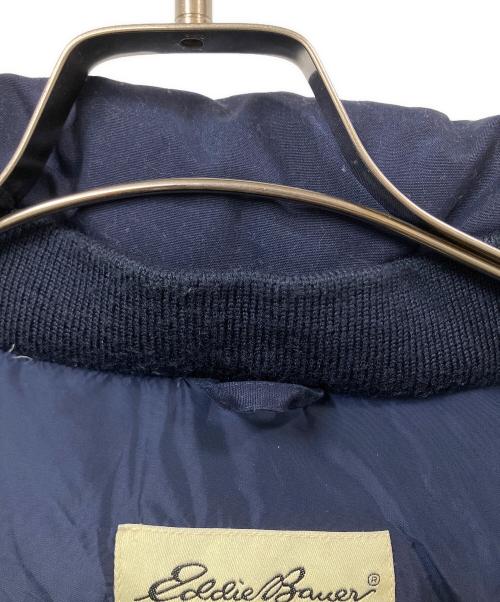 Eddie Bauer（エディーバウアー）Eddie Bauer (エディーバウアー) RIDGE LINE GORE-TEX DOWN JACKET グリーン×ネイビー サイズ:Lの古着・服飾アイテム