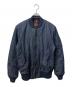 ALPHA（アルファ）の古着「MA-1ジャケット ブルー」｜ブルー