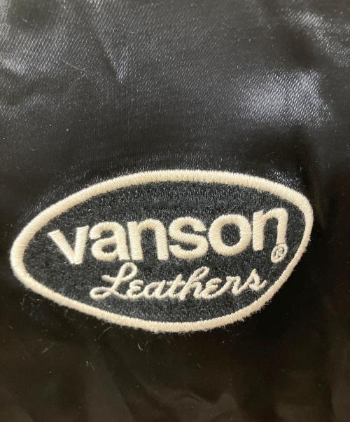 VANSON（バンソン）VANSON (バンソン) スカジャン　ブラック ブラック サイズ:Mの古着・服飾アイテム