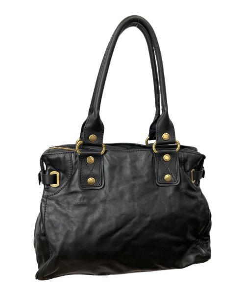 Aquascutum（アクアスキュータム）Aquascutum (アクアスキュータム) ハンドバッグ　ブラック ブラックの古着・服飾アイテム