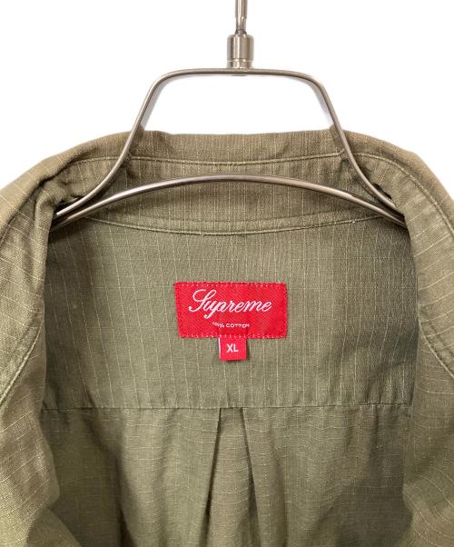 SUPREME（シュプリーム）SUPREME (シュプリーム) 長袖シャツ オリーブ サイズ:XLの古着・服飾アイテム