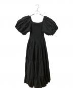 Ameriアメリ）の古着「MEDI REBECCA OFF SHOULDER COLOR DRESS」｜ブラック