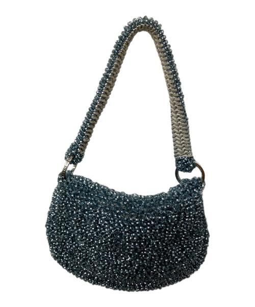 ANTEPRIMA（アンテプリマ）ANTEPRIMA (アンテプリマ) ワイヤーバッグ　ブルー ブルーの古着・服飾アイテム