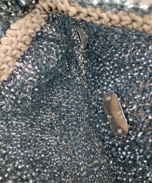 ANTEPRIMA（アンテプリマ）ANTEPRIMA (アンテプリマ) ワイヤーバッグ　ブルー ブルーの古着・服飾アイテム