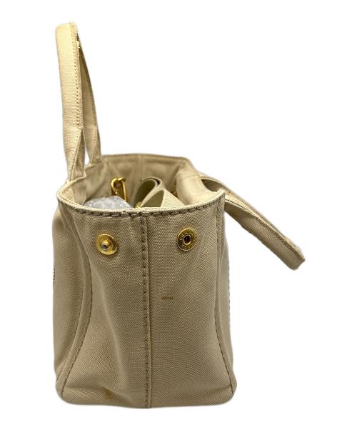 PRADA（プラダ）PRADA (プラダ) カナパ　2WAYバッグ ベージュの古着・服飾アイテム