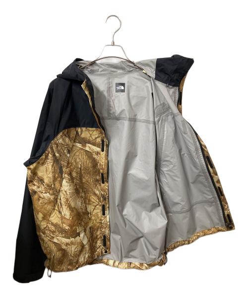 THE NORTH FACE（ザ ノース フェイス）THE NORTH FACE (ザ ノース フェイス) ノベルティドットショット ジャケット ブラック×ブラウン サイズ:XXLの古着・服飾アイテム