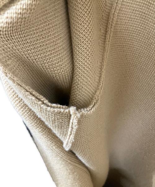 TORY BURCH（トリーバーチ）TORY BURCH (トリーバーチ) ニットコート ブラウン ベージュ サイズ:ＸＳの古着・服飾アイテム