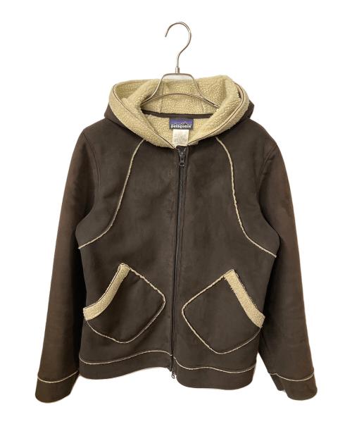 Patagonia（パタゴニア）Patagonia (パタゴニア) 裏ボアフーデッドジャケット ブラウン ブラウン サイズ:ｓの古着・服飾アイテム