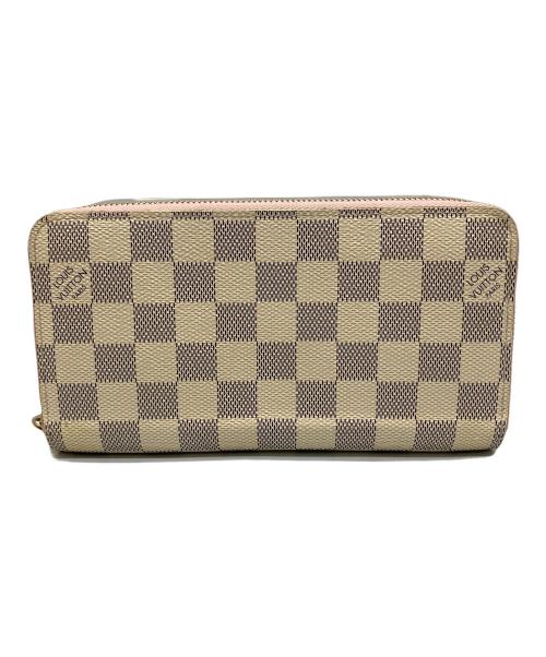 LOUIS VUITTON（ルイ ヴィトン）LOUIS VUITTON (ルイ ヴィトン) ダミエ・アズール ローズバレリーヌ アイボリー×ピンクの古着・服飾アイテム