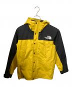 THE NORTH FACEザ ノース フェイス）の古着「マウンテンライトジャケット イエロー×ブラック」｜イエロー×ブラック