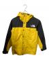 THE NORTH FACE（ザ ノース フェイス）の古着「マウンテンライトジャケット イエロー×ブラック」｜イエロー×ブラック