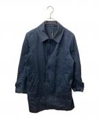 HBNSハバノス）の古着「ジップアップコート ネイビー」｜ネイビー