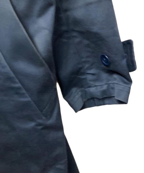 HBNS（ハバノス）HBNS (ハバノス) ジップアップコート ネイビー ネイビー サイズ:Sの古着・服飾アイテム