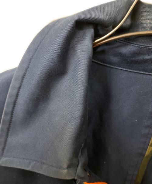 HBNS（ハバノス）HBNS (ハバノス) ジップアップコート ネイビー ネイビー サイズ:Sの古着・服飾アイテム