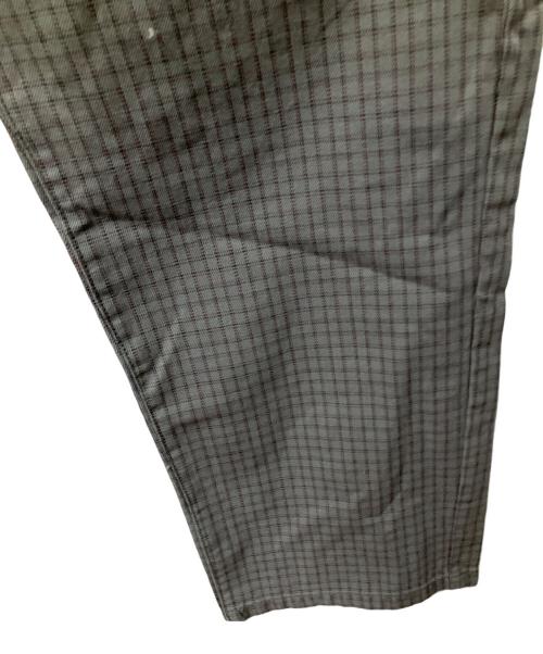 stussy（ステューシー）stussy (ステューシー) Check Big OL グレー サイズ:w32の古着・服飾アイテム