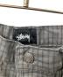 中古・古着 stussy (ステューシー) Check Big OL グレー サイズ:w32：10000円