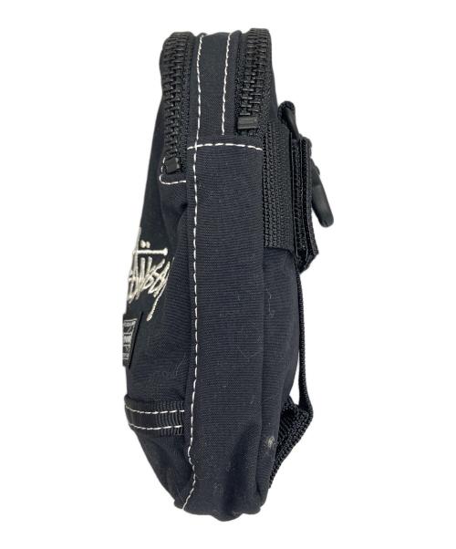PORTER（ポーター）PORTER (ポーター) stussy (ステューシー) ネックポーチ ブラック ブラックの古着・服飾アイテム