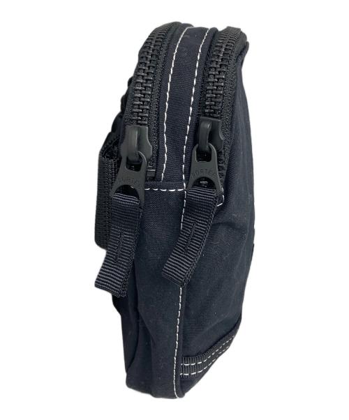 PORTER（ポーター）PORTER (ポーター) stussy (ステューシー) ネックポーチ ブラック ブラックの古着・服飾アイテム