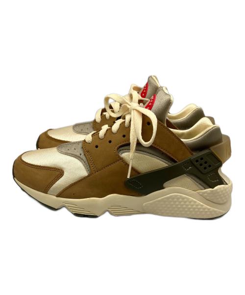 NIKE（ナイキ）NIKE (ナイキ) stussy (ステューシー) AIR HUARACHE LE カーキ×ベージュ サイズ:27の古着・服飾アイテム