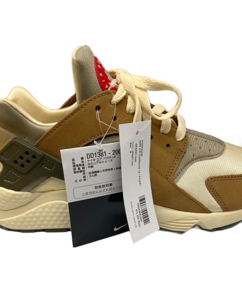 NIKE（ナイキ）NIKE (ナイキ) stussy (ステューシー) AIR HUARACHE LE カーキ×ベージュ サイズ:27の古着・服飾アイテム