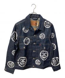 LEVI'S×Denim Tears×stussy（リーバイス×デニムティアーズ×ステューシー）の古着「STUSSY TEARS TYPE-2 RAW」｜ネイビー