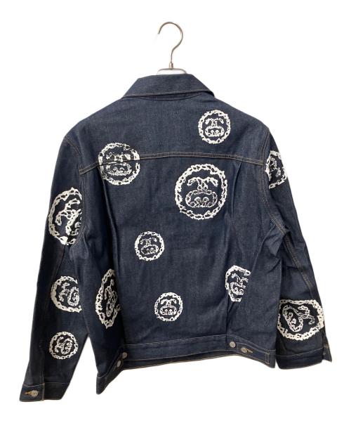 LEVI'S（リーバイス）LEVI'S (リーバイス) Denim Tears (デニムティアーズ) stussy (ステューシー) STUSSY TEARS TYPE-2 RAW ネイビー サイズ:M 未使用品の古着・服飾アイテム