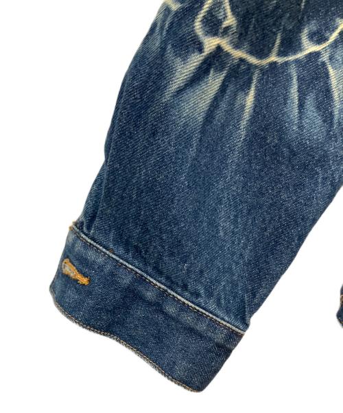 SUPREME（シュプリーム）SUPREME (シュプリーム) Shibori Denim Trucker jacket 23ss インディゴ サイズ:Sの古着・服飾アイテム