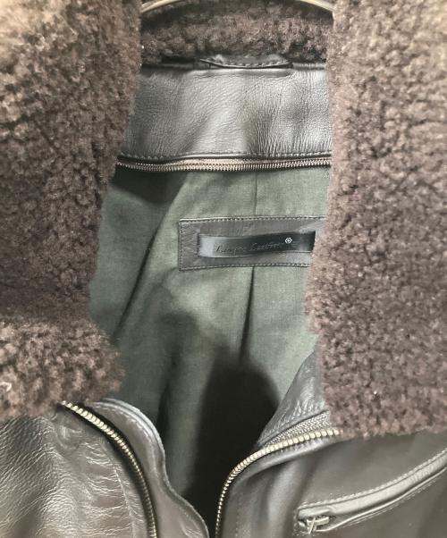 Liugoo Leathers（リューグーレザーズ）Liugoo Leathers (リューグーレザーズ) シングルライダースジャケット ブラウン サイズ:3Lの古着・服飾アイテム