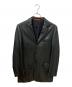 Paul Smith London（ポールスミスロンドン）の古着「ラムレザーテーラードジャケット」｜ブラック
