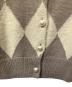 中古・古着 HER LIP TO (ハーリップトゥ) Twinkle Argyle Knit Pullover ベージュ サイズ:S：6000円