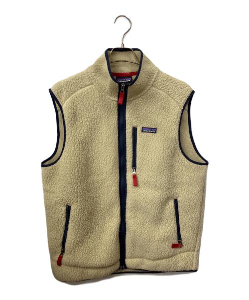 Patagonia（パタゴニア）Patagonia (パタゴニア) レトロパイルベスト アイボリー サイズ:Lの古着・服飾アイテム