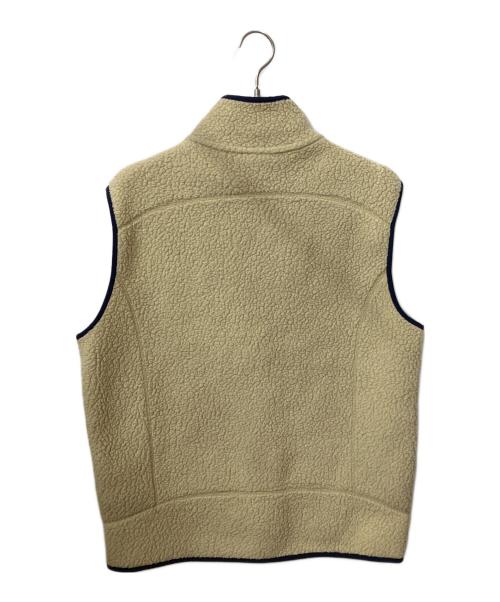Patagonia（パタゴニア）Patagonia (パタゴニア) レトロパイルベスト アイボリー サイズ:Lの古着・服飾アイテム