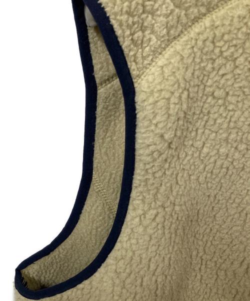 Patagonia（パタゴニア）Patagonia (パタゴニア) レトロパイルベスト アイボリー サイズ:Lの古着・服飾アイテム