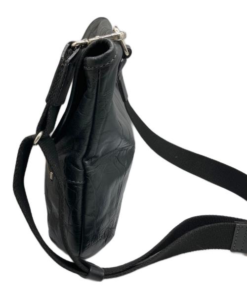 Daniel&Bob（ダニエル＆ボブ）Daniel&Bob (ダニエル＆ボブ) レザーショルダーバッグ ブラックの古着・服飾アイテム