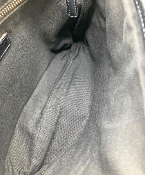 Daniel&Bob（ダニエル＆ボブ）Daniel&Bob (ダニエル＆ボブ) レザーショルダーバッグ ブラックの古着・服飾アイテム