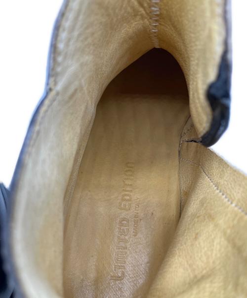 LAVORAZIONE（ラボラツィオーネアルティッジャナーレ）LAVORAZIONE (ラボラツィオーネアルティッジャナーレ) VERO CUOIO LIMITED EDITION ブラック×ベージュ サイズ:38の古着・服飾アイテム