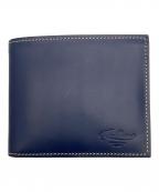 BOLDRINI SELLERIAボルドリーニ セレリア）の古着「2つ折り財布 ネイビー」｜ネイビー