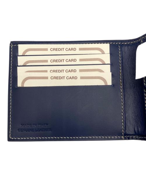 BOLDRINI SELLERIA（ボルドリーニ セレリア）BOLDRINI SELLERIA (ボルドリーニ セレリア) 2つ折り財布 ネイビー ネイビー 未使用品の古着・服飾アイテム