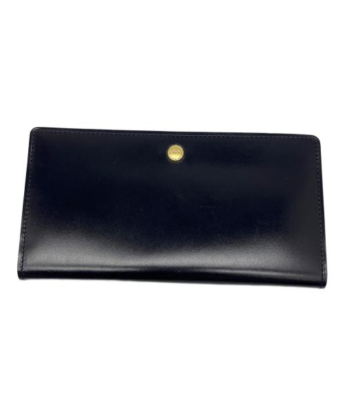 GANZO（ガンゾ）GANZO (ガンゾ) ファスナー小銭入れ付き長財布 ブラックの古着・服飾アイテム