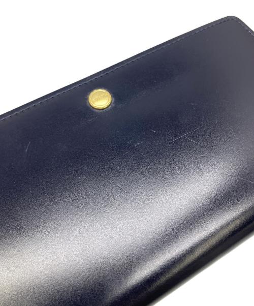 GANZO（ガンゾ）GANZO (ガンゾ) ファスナー小銭入れ付き長財布 ブラックの古着・服飾アイテム