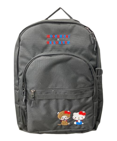 MONCHHICHI（モンチッチ）MONCHHICHI (モンチッチ) HELLO KITTY (ハローキティ) バックパック モンチッチ×ハローキティ ブラックの古着・服飾アイテム