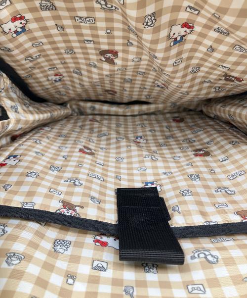 MONCHHICHI（モンチッチ）MONCHHICHI (モンチッチ) HELLO KITTY (ハローキティ) バックパック モンチッチ×ハローキティ ブラックの古着・服飾アイテム